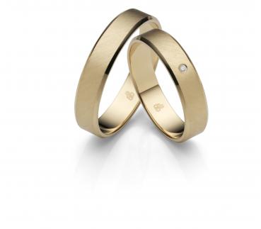 Rauschmayer Trauringe Gelbgold 21-03557 + 20-03557